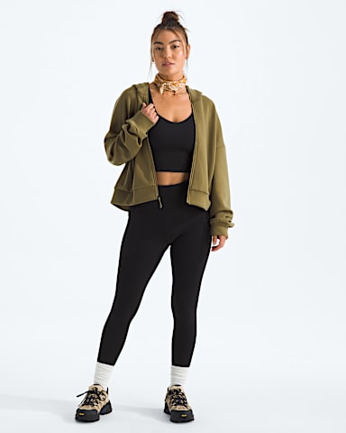 Womens Jaida FullZip Hooded Jacket TNF Cedar HERO2