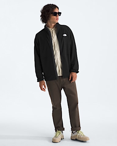 Mens Packable Kecha Full Zip TNF TNF Black HERO2