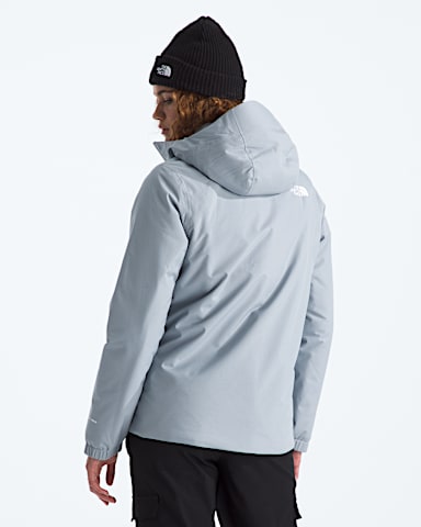 Womens Quest Insulated Jacket TNF Frost Grey BACK