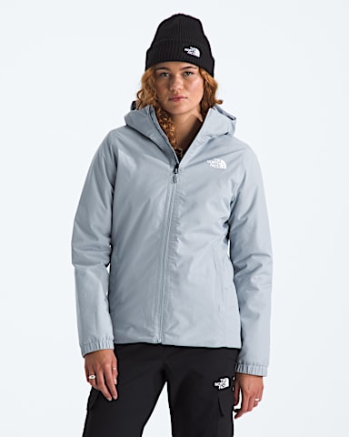 Womens Quest Insulated Jacket TNF Frost Grey HERO