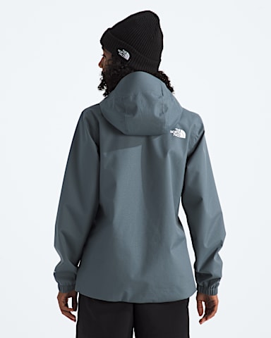 Womens Quest Jacket TNF Granite Grey BACK