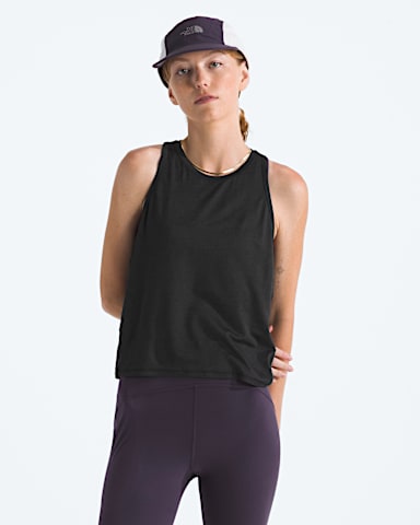 Womens Jaida Tank TNF TNF Black Dark Heather Main
