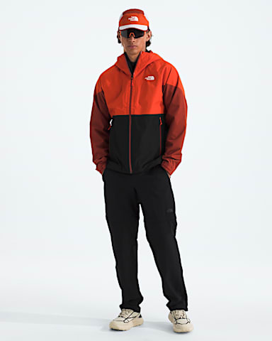 Mens Lightning ZipIn Jacket TNF TNF BlackIron ClayLava Red HERO2