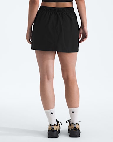 Womens Basin Skort TNF TNF Black BACK