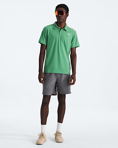 Polo Adventure pour hommes TNF Vert Algue Attenue HERO2