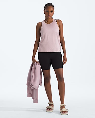 Womens Jaida Tank TNF Metal Pink Light Heather HERO2