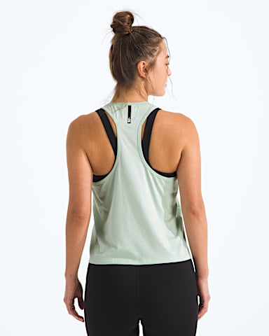 Womens Jaida Tank TNF Opal Frost Light Heather BACK