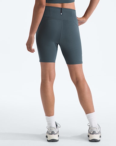Womens Jaida Pocket Shorts TNF Granite Grey BACK