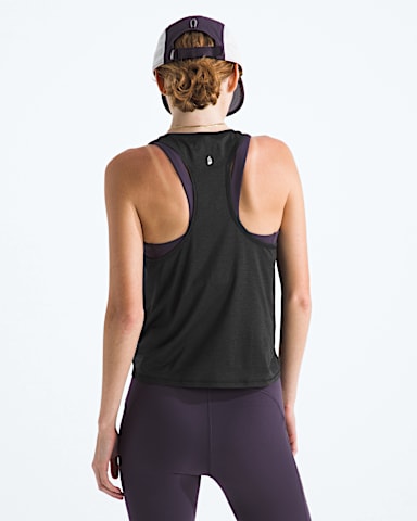 Womens Jaida Tank TNF TNF Black Dark Heather BACK