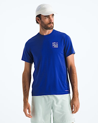 Tshirt Adventure Sunrise Hike pour hommes TNF Bleu TNF HERO