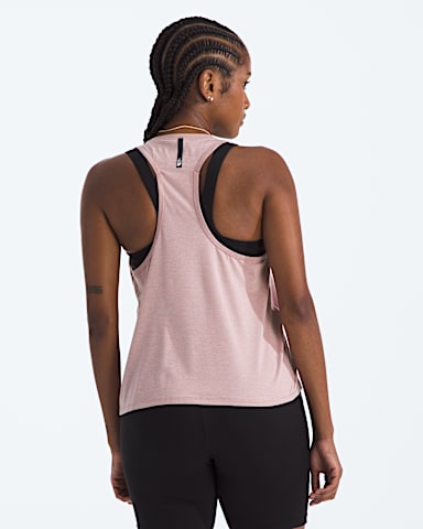 Womens Jaida Tank TNF Metal Pink Light Heather BACK