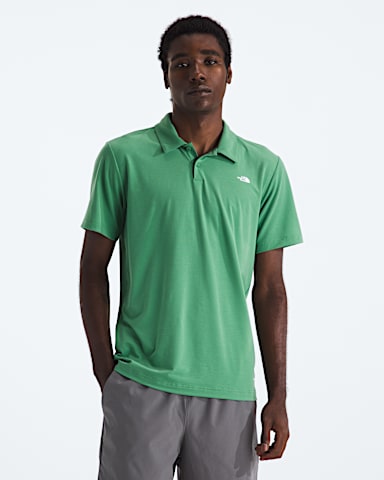 Polo Adventure pour hommes TNF Vert Algue Attenue HERO