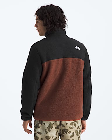 Modle Yumiori avec fermeture clair  pour hommes TNF Terre De BraiseTNF NoirArgile De Fer BACK