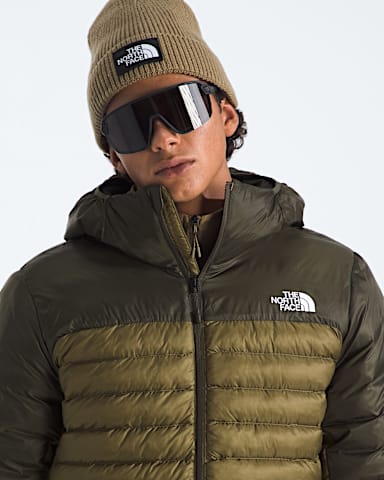 Chandail capuche Terra Peak pour hommes TNF Vert Taupe NouveauCedre HERO3