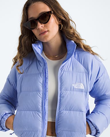 Manteau en duvet Hydrenalite pour femmes TNF Lueur Pervenche HERO3