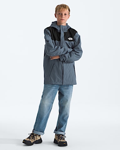 Veste de pluie Antora pour garon TNF Gris Granit HERO2