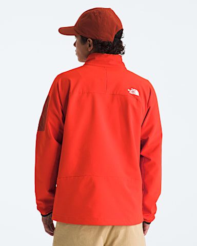 Manteau Tek Approach pour hommes TNF Rouge Lave BACK
