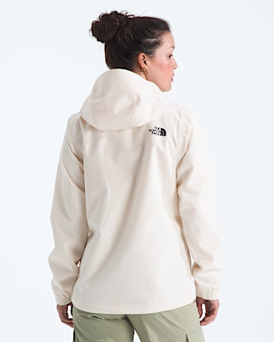 Womens Quest Jacket TNF White Dune BACK