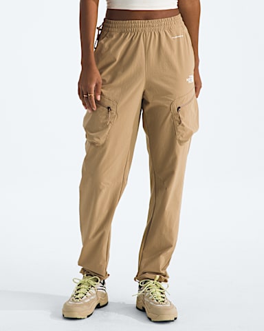 Womens Packable Regular Straight Jogger TNF Kelp Tan Main