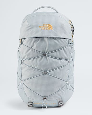 Womens Borealis Luxe Backpack 27L TNF Frost GreyGold Metallic HERO