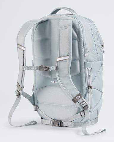 Womens Borealis Luxe Backpack 27L TNF Frost GreyGold Metallic BACK