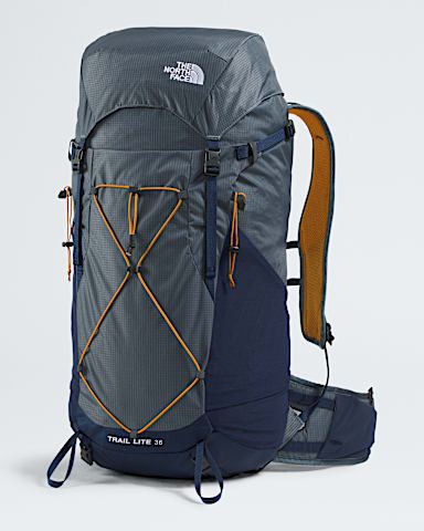 Trail Lite 36 TNF Granite GreySummit NavyDust Orange FRONT34