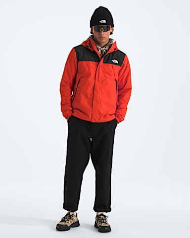 Mens Antora Jacket TNF Lava RedTNF Black HERO2