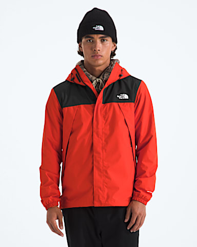 Mens Antora Jacket TNF Lava RedTNF Black HERO