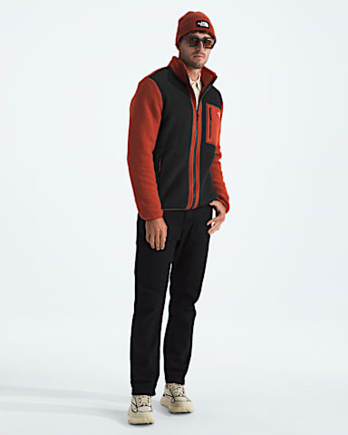 Mens Yumiori FullZip TNF TNF BlackEmber SoilIron Clay HERO2