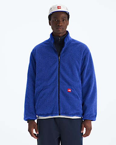 TNF Red Box Reversible Fleece Jacket TNF Summit NavyTNF Blue HERO2