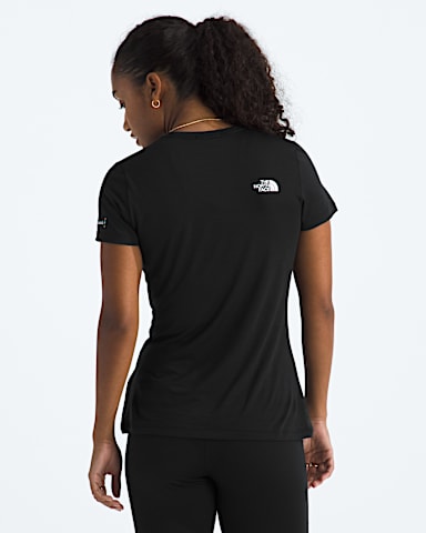 Tshirt TNF X Smartwool 150 en mlange de mrinos pour femmes TNF Noir BACK