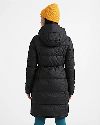 Womens Metropolis Parka TNF TNF Black BACK