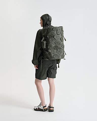 Sac de sport Base Camp Anne de TNF X Cecilie Bahnsen  S TNF Vert Foret Sombre HERO2