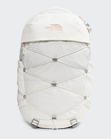 Womens Borealis Luxe TNF White DuneBurnt Coral Metallic HERO