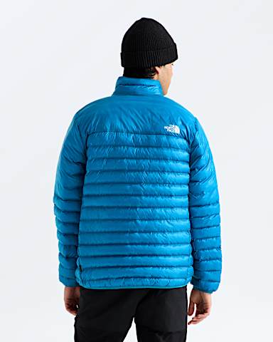Mens Terra Peak Jacket TNF Dusk Blue BACK