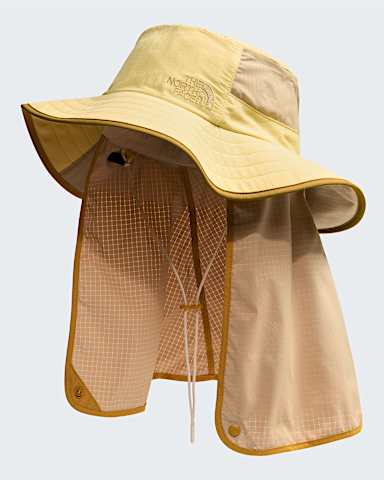 Universal Horizon Convertible Brimmer Hat TNF Honeyed SandKhaki StoneGolden Tan ALT1