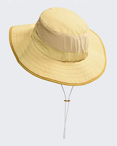 Universal Horizon Convertible Brimmer Hat TNF Honeyed SandKhaki StoneGolden Tan BACK