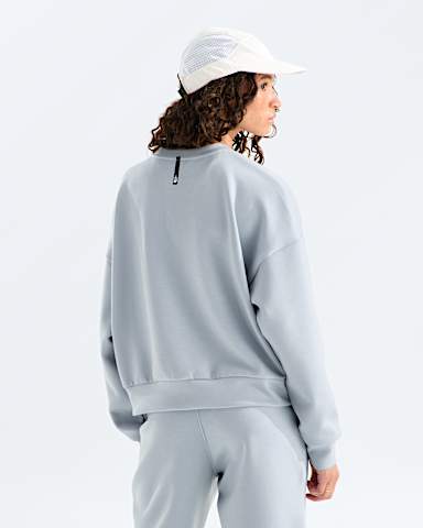 Womens Jaida Crew TNF Frost Grey BACK