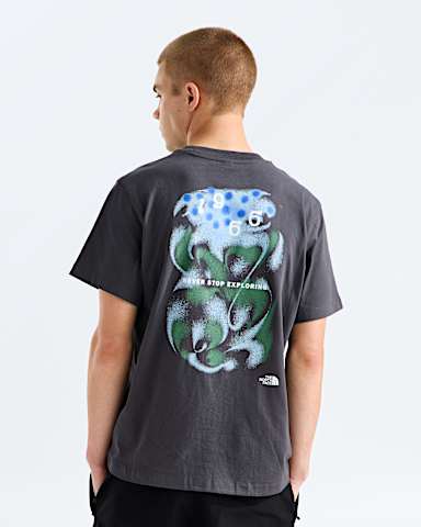 Mens 1966 Motion Relaxed ShortSleeve TeeGraphic TNF Anthracite Grey Main