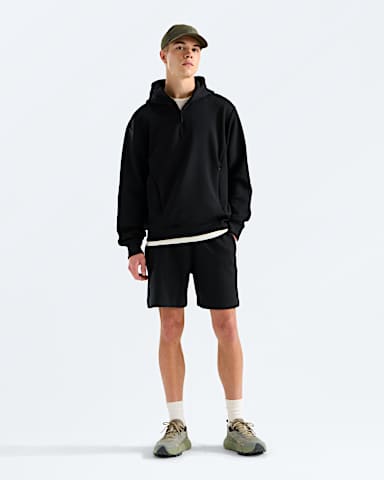 Chandail capuchon glissire un quart Dynamic pour hommes TNF Noir TNF HERO2