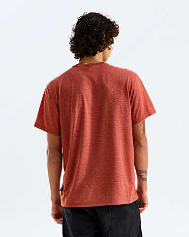 Tshirt  poche et manches courtes TriBlend pour hommes TNF Argile Ferreuse Chine Blanc BACK