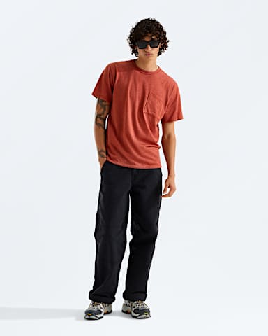 Tshirt  poche et manches courtes TriBlend pour hommes TNF Argile Ferreuse Chine Blanc HERO2