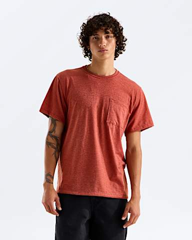 Tshirt  poche et manches courtes TriBlend pour hommes TNF Argile Ferreuse Chine Blanc HERO