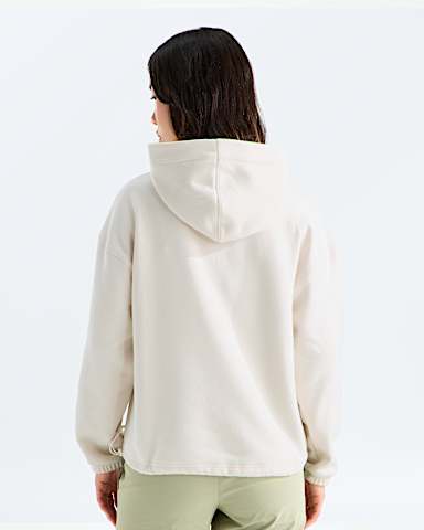 Womens Places We Love HoodieHimalayan Blue Poppy TNF White Dune BACK