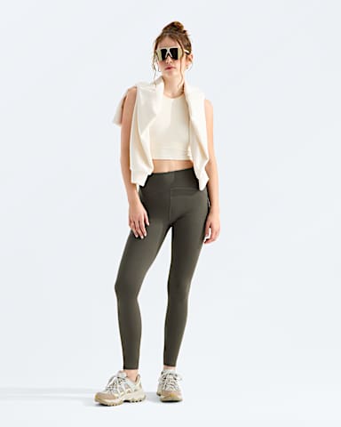 Collant sans pieds avec poche Jaida pour femmes 69 cm 27 po TNF Vert Taupe Nouveau HERO2