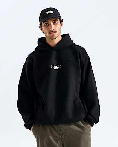 Mens Places We Love HoodieEverest TNF TNF Black BACK