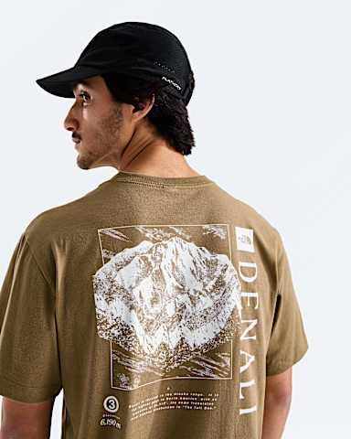 Mens Places We Love ShortSleeve TeeDenali TNF Cedar HERO2