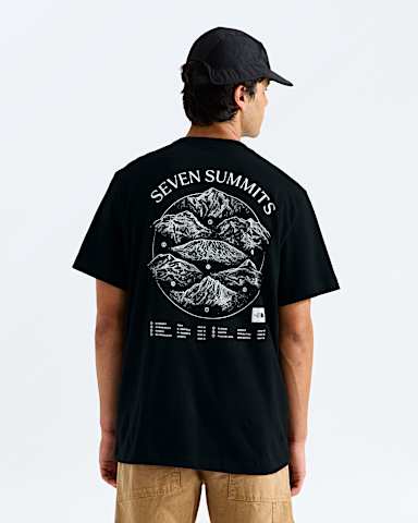 Tshirt  manches courtes Places We Love pour hommes Seven Summits TNF Noir TNF HERO