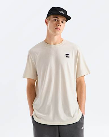 Mens Places We Love ShortSleeve TeeSeven Summits TNF White Dune BACK