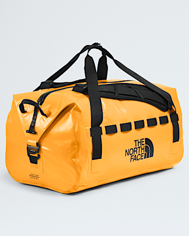 Base Camp Waterproof Duffel 50 TNF Summit GoldTNF Black FRONT34